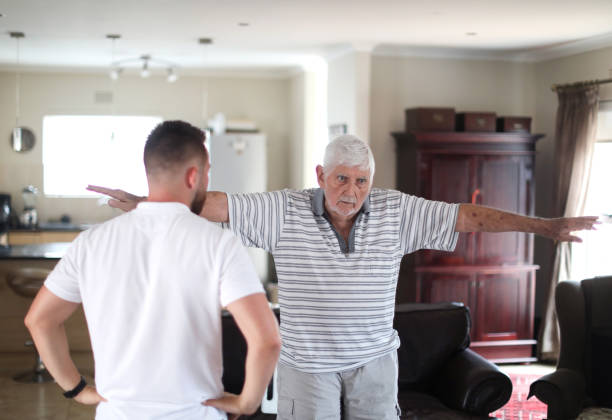 istock Caregivers at home 1129573559