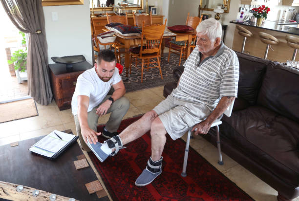 istock Caregivers at home 1129573593
