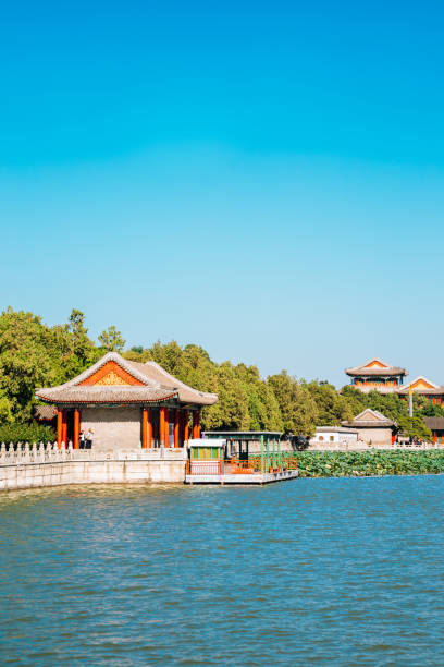 istock Summer Palace historical architecture in Beijing, China 1129582832