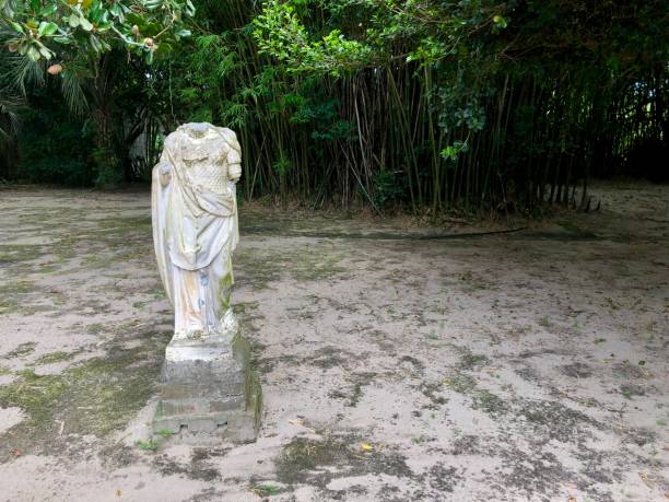 Old statue from 1807 in Pelotas, Brazil