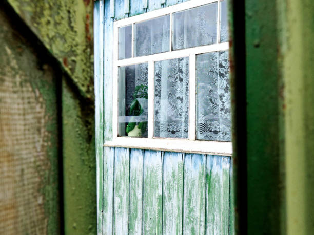 istock Wooden house window 1129598818