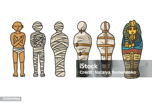 130 Tutankhamun Mummy Illustrations & Clip Art - iStock