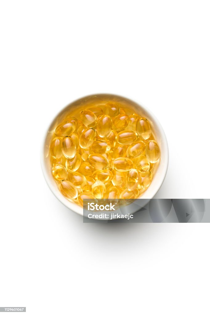 Cápsulas de gel de ômega 3. - Foto de stock de Alimentação Saudável royalty-free