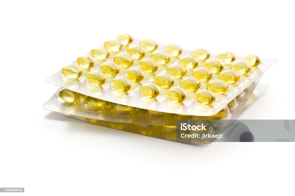 Omega 3 gel capsules. Omega 3 gel capsules. Fish oil pills. Healthy omega-3. Acid Stock Photo