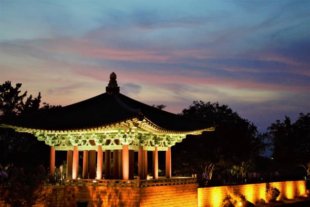 istock Anapji at night, Gyeongju, Korea 1129604140