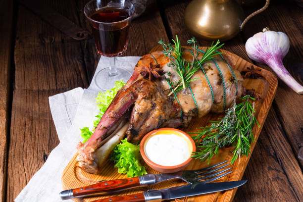 istock grilled lamb shoulder with rosemary braised in the oven 1129610411