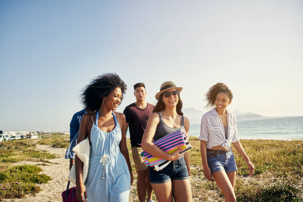 istock Who doesn’t love a beach day with friends? 1129612984