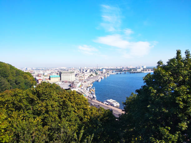 istock View of the Dnieper River from the observation deck 1129614683