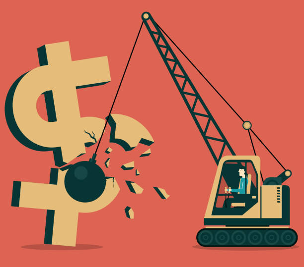 Iron Ball Smashed Dollar Stock Illustration - Download Image Now - Wrecking Ball, Crane - Machinery, Currency - iStock Iron Ball Smashed Dollar Stock Illustration - Download Image Now - Wrecking Ball, Crane - Machinery, Currency - iStock