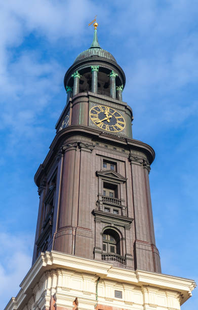istock Spire of St. Michael Church, Hamburg 1129619893