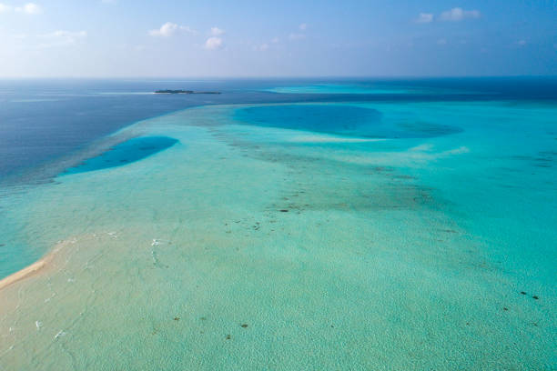 istock Maldives aerial view panorama landscape 1129622946