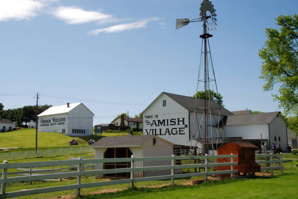 Amish Village Strasburg, Pennsylvania, 05/20/2012
the amish village in Strasburg is an open air museum near Lancaster Amish stock pictures, royalty-free photos & images