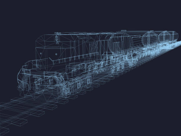 Wireframe Train 200+ Rail Wireframe Illustrations, Royalty-Free Vector Graphics & Clip ...