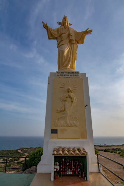 istock Statue of Jesus Christ, in Mazarron 1129634038