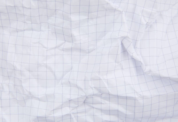 istock Crumpled sheet of white paper 1129642661