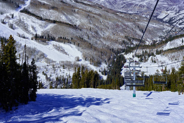 istock Beaver Creek Skiing Colorado Mountain Views Winter 1129655518
