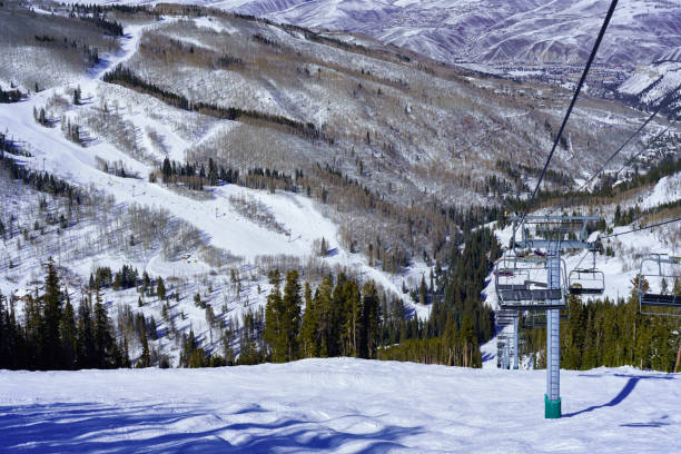 istock Beaver Creek Skiing Colorado Mountain Views Winter 1129655898