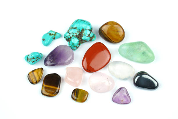 istock Natural colorful gem stones 1129667504