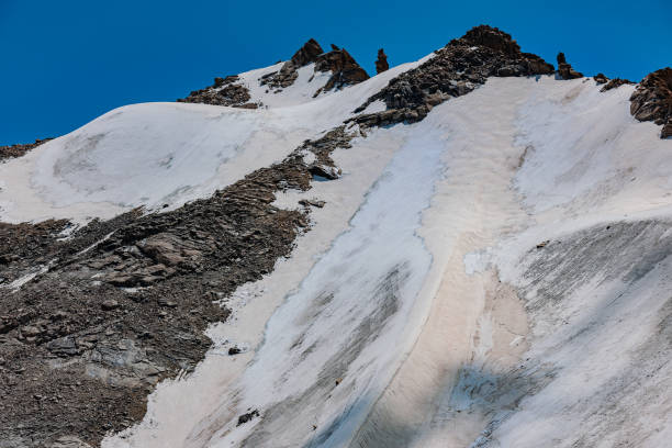 istock Mountain peaks at the Khardung Pass, Ladakh, India 1129671016