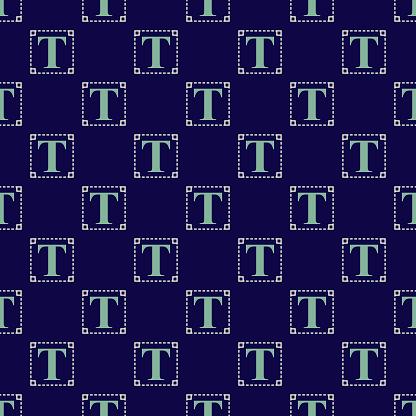 Android Text Box With Pattern Text Box Typography Seamless Pattern Stock Illustration - Download ...