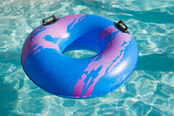 Floating ring in a pool, Las Vegas, Nevada, USA