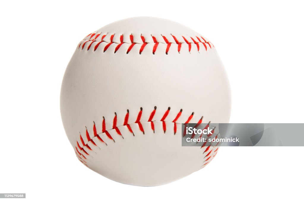 İzole Softball - Royalty-free Softball topu Stok görsel
