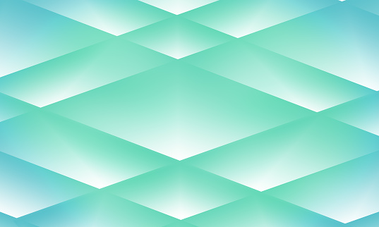Geometric Minimalist Abstract Background In Trendy Blue And Green Colors  Stock Illustration - Download Image Now - iStock