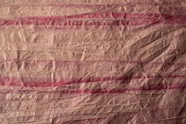 Background, color crumpled paper