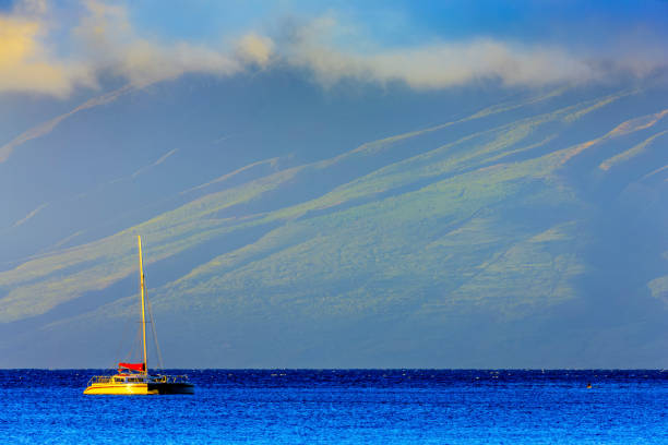 Lahaina Harbor on maui