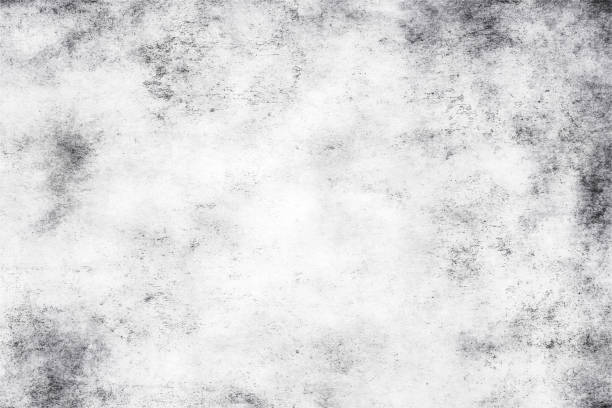 istock White and black grunge texture.White surface with black spots scratched lines. 1129686656