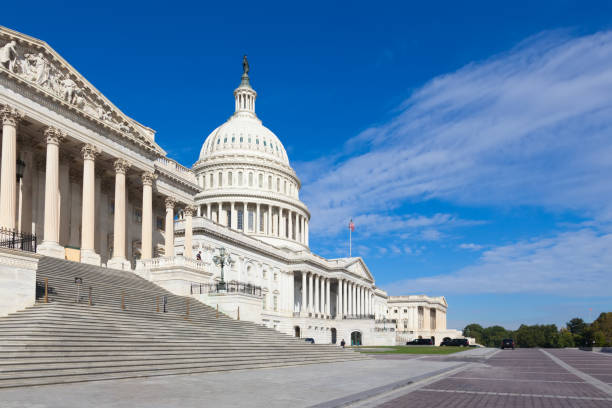 istock Capitol USA Building at day in summer 1129688826