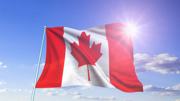 istock flag of Canada 1129688981