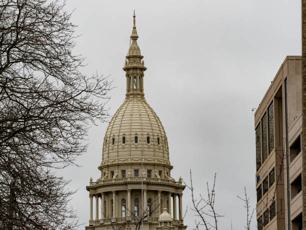 istock The Capitol Dome in Lansing Michigan 1129702453