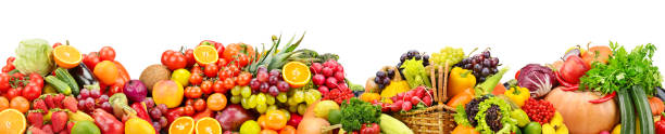 istock Fresh fruits and vegetables useful for health 1129703685