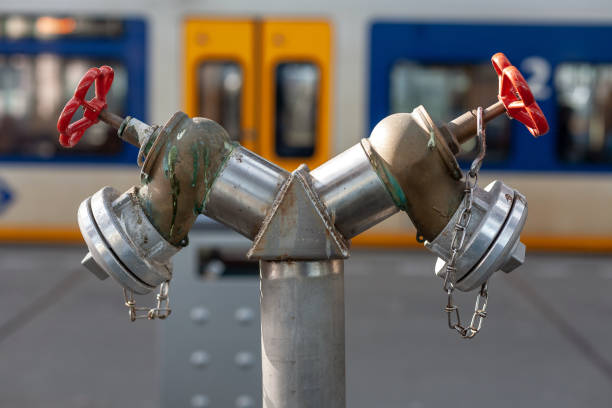Fire water system at the train station of Amsterdam Bijlmer ArenA
