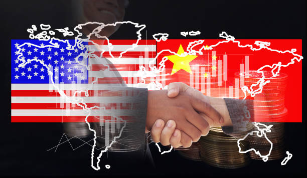 istock US and China as two opposing economic 1129709110