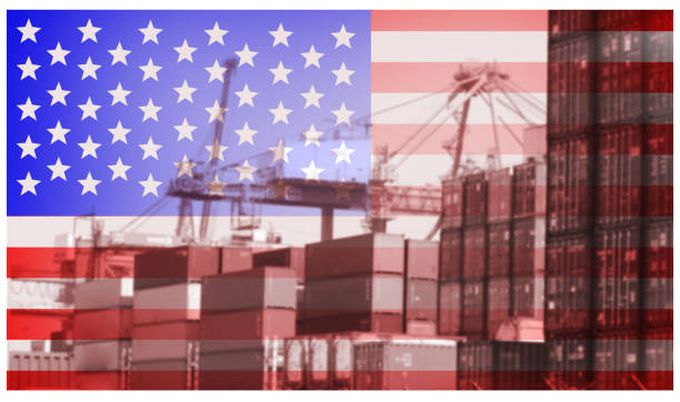 istock US and China as two opposing  economic 1129709703