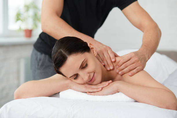 istock Relaxation, beauty, body and face treatment concept. 1129717129