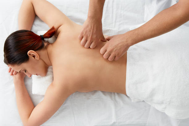 istock Relaxation, beauty, body and face treatment concept. 1129717154