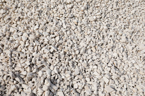 istock Gravel pile background for road construction 1129717637