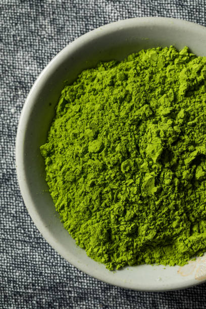 istock Organic Green Tea Matcha Powder 1129718403