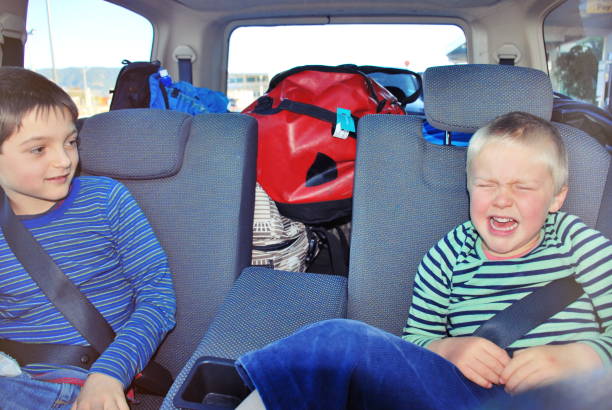 istock Car Travel with Children 1129718665