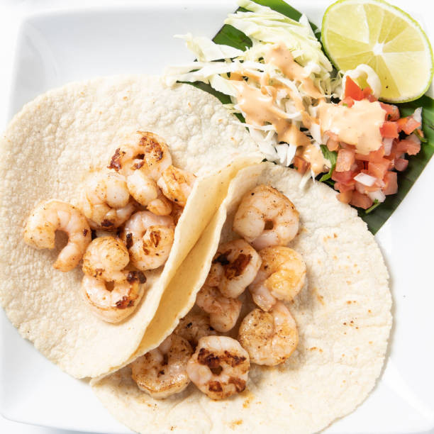 istock Tacos de Camaron - Shrimp Tacos 1129722209
