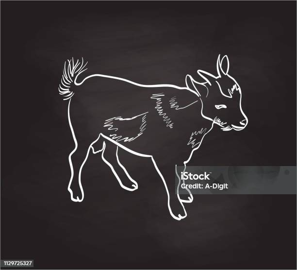 Lastbreathhospital Stock Illustration - Download Image Now - Goat, Line Art, Outline