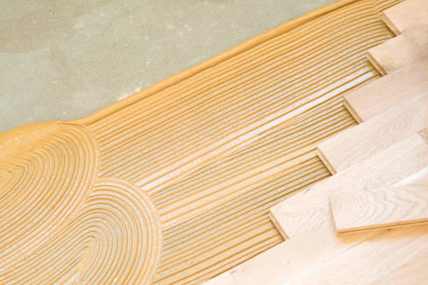 istock Refreshing a room with new parquet flooring 1129729223