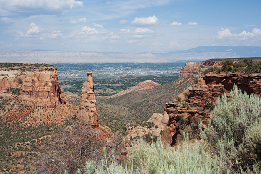 This rock spire is a famous rock climbing destination and a popular symbol of Grand Junction.