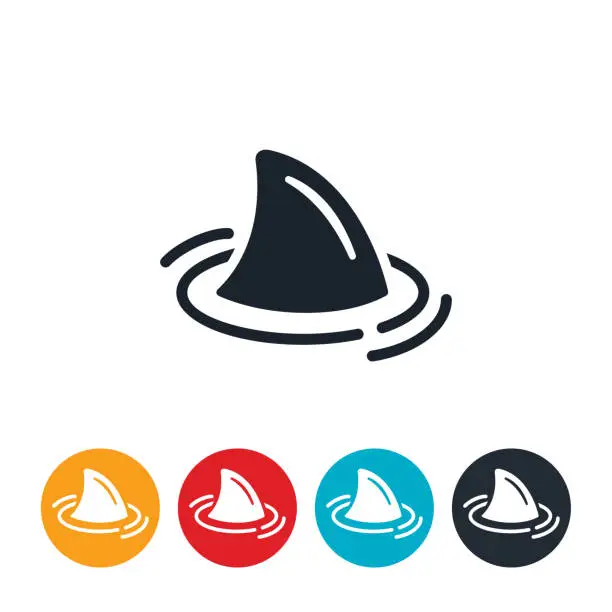 Vector illustration of Shark Icon