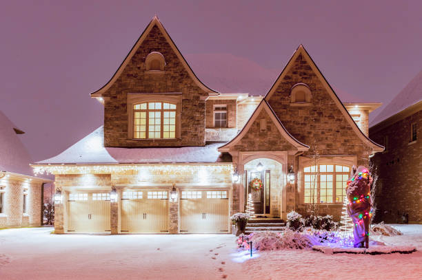 istock Home at christmas, Toronto,  Canada 1129765690