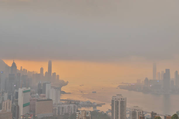 istock a  view point to observe Victoria Harbour hk 1129773249