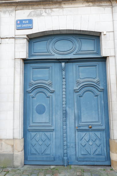 istock Antique wooden doors 1129782609